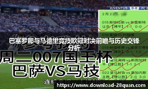 巴塞罗那与马德里竞技欧冠对决前瞻与历史交锋分析