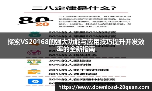 探索VS20168的强大功能与应用技巧提升开发效率的全新指南